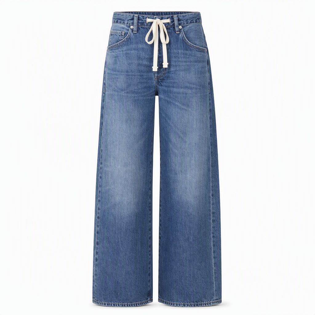 ✨ Wide-Leg Jeans Damen