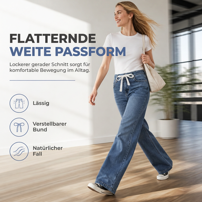 ✨ Wide-Leg Jeans Damen