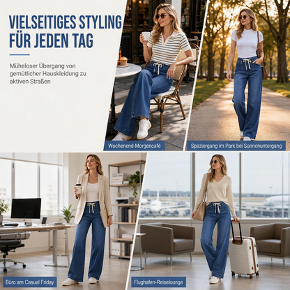 ✨ Wide-Leg Jeans Damen