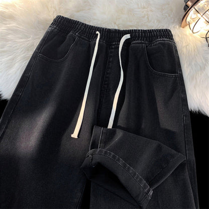 👖 Damen Jeans warm gefüttert gerades Bein