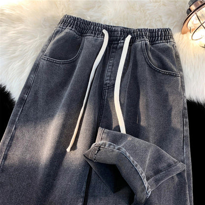 👖 Damen Jeans warm gefüttert gerades Bein