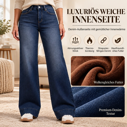 👖 Damen Thermo-Jeans High Waist