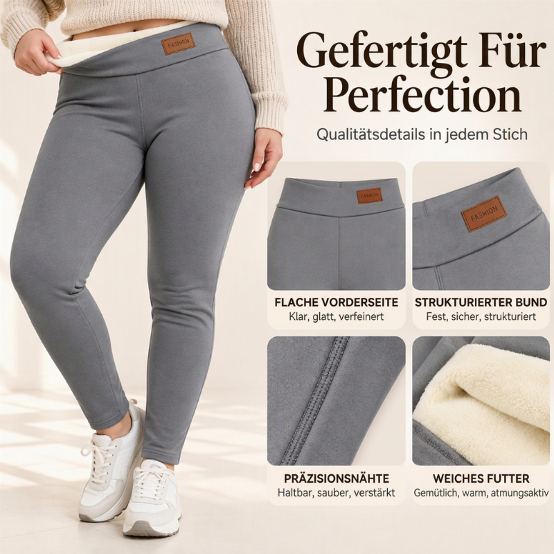 👕 💥Nur wenig übrig!💥 Thermo-Leggings mit Plüschfutter