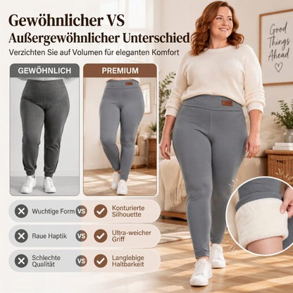 👕 💥Nur wenig übrig!💥 Thermo-Leggings mit Plüschfutter