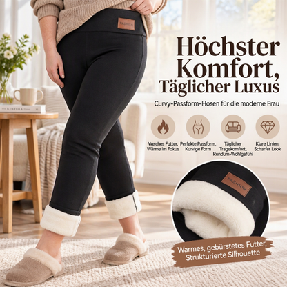 👕 💥Nur wenig übrig!💥 Thermo-Leggings mit Plüschfutter