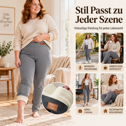 👕 💥Nur wenig übrig!💥 Thermo-Leggings mit Plüschfutter