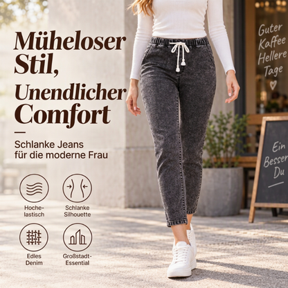 👖 Damen Jeans elastischer Bund