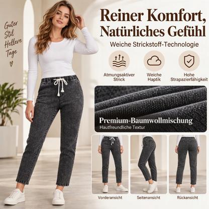 👖 Damen Jeans elastischer Bund