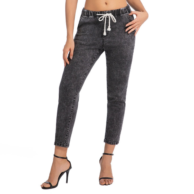 👖 Damen Jeans elastischer Bund