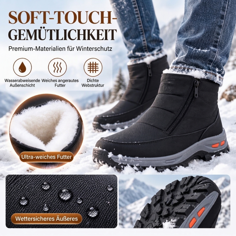 👢 Herren wasserdichte Schneestiefel