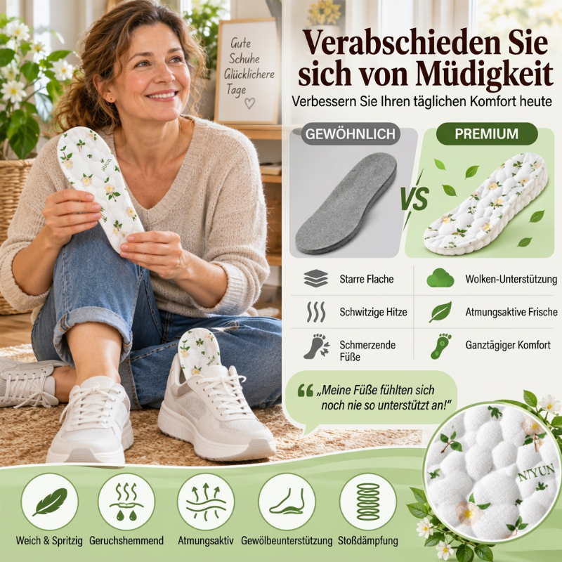 ✨ Camellia desodorierende Kissen-Einlagen