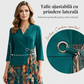 【S-5XL】👗Rochie de damă la modă în culori contrastante（副本）